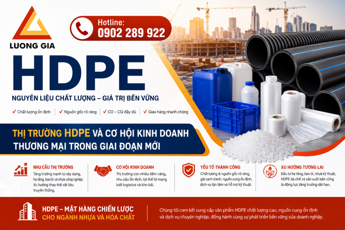 HDPE - sản phẩm chiến lược 2026